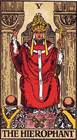 塔罗牌教皇（The Hierophant）解释