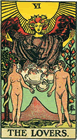 塔罗牌恋人（The lovers）解释